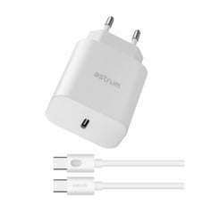 Pro PD20 3A PD 20W USB-C Quick Travel Wall Charger + USB-C Cable