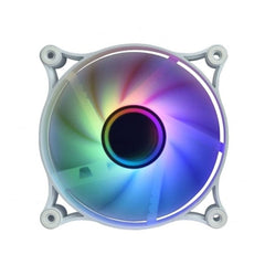 Raidmax NV-IT120FW 120mm ARGB Case Fan – White