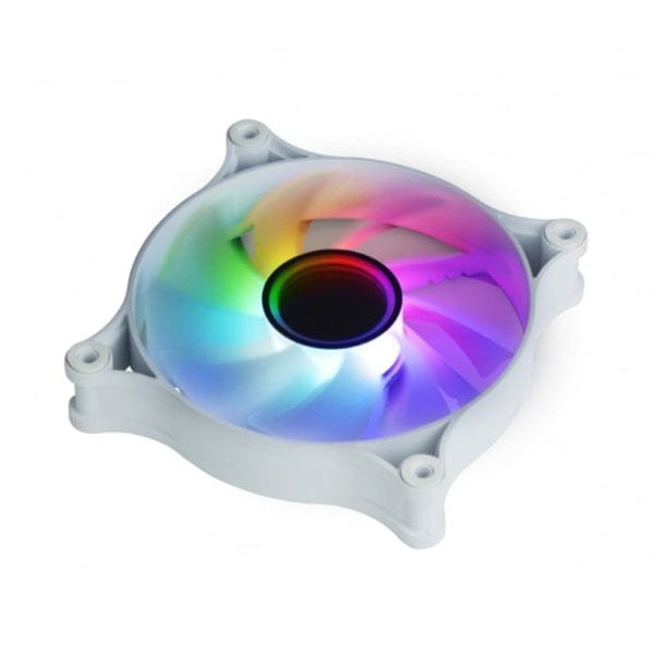Raidmax NV-IT120FW 120mm ARGB Case Fan – White