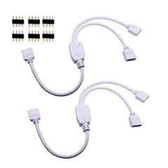 RGB 4 Pin female x female Splitter Connectors