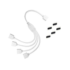 RGB 4 Pin female x female Splitter Connectors