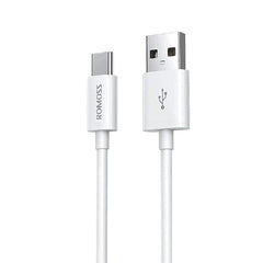 Romoss USB to Type-C 3A Cable – White