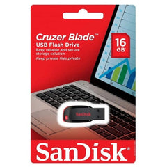Sandisk Cruzer Blade 16GB USB 2.0 Flash Drive