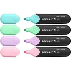 Schneider Job Pastel Highlighter Wallet of 6