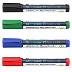 Schneider Whiteboard Maxx 290 Markers - Pack of 4