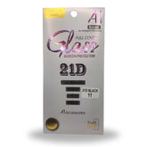 Tempered Glass - Full Cover 21D Screen Protector - Black