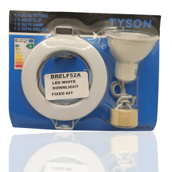 Tyson Fixed Led Downlight Kit - White