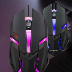 Wired Glowing Mouse