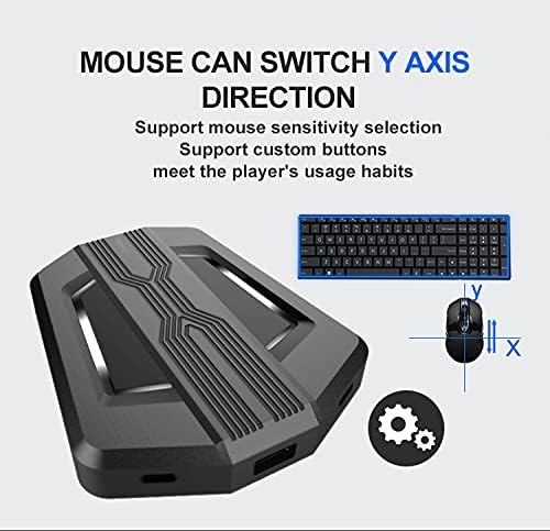 Keyboard and Mouse Adapter for Switch/Xbox One/ PS4/ PS3/Xbox 360 HS-SW315