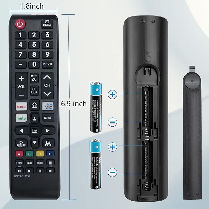 Universal Remote Control Replacement for Samsung TV Remote