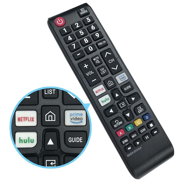 Universal Remote Control Replacement for Samsung TV Remote