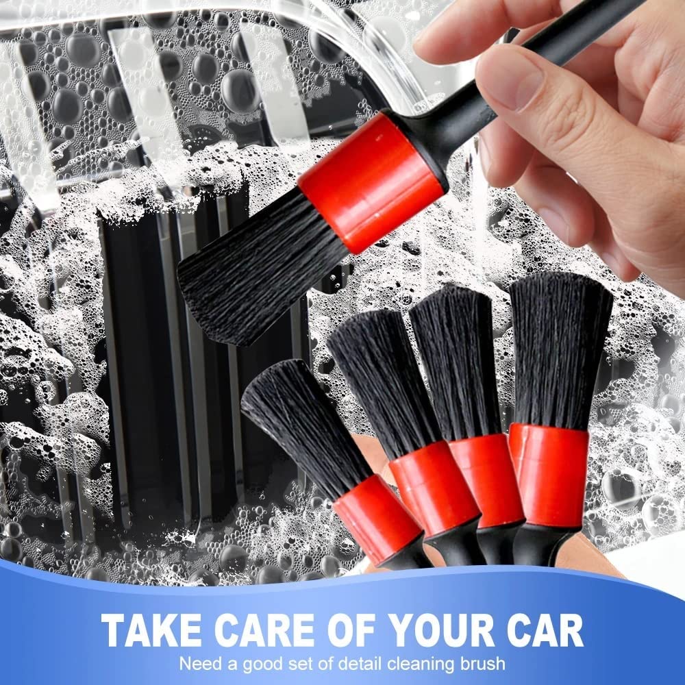 Car Detailing Brush Set of 4