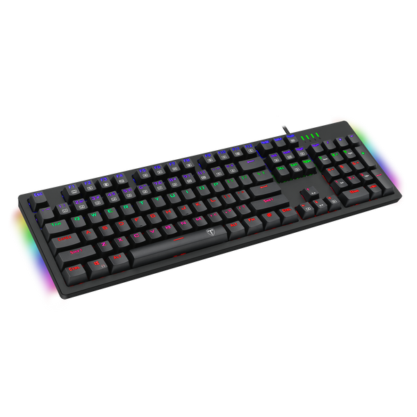 T-DAGGER Bermuda T-TGK312-BK Gaming Mechanical Keyboard Rainbow Backlight