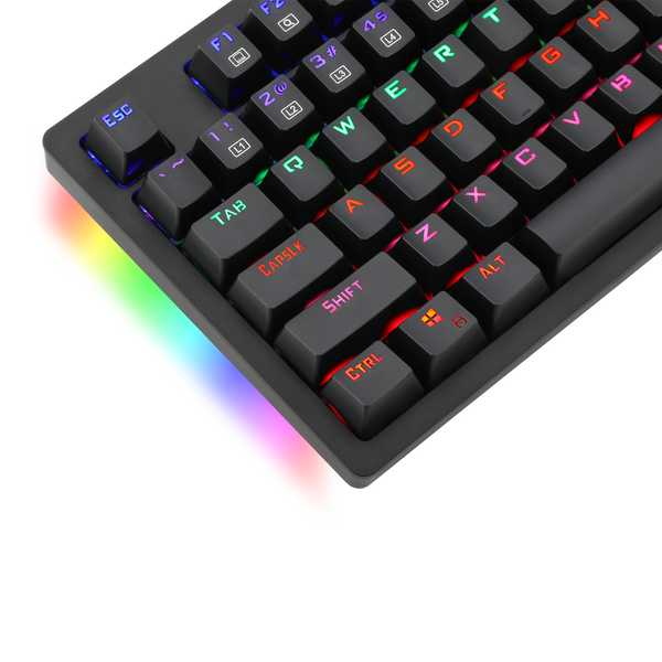 T-DAGGER Bermuda T-TGK312-BK Gaming Mechanical Keyboard Rainbow Backlight