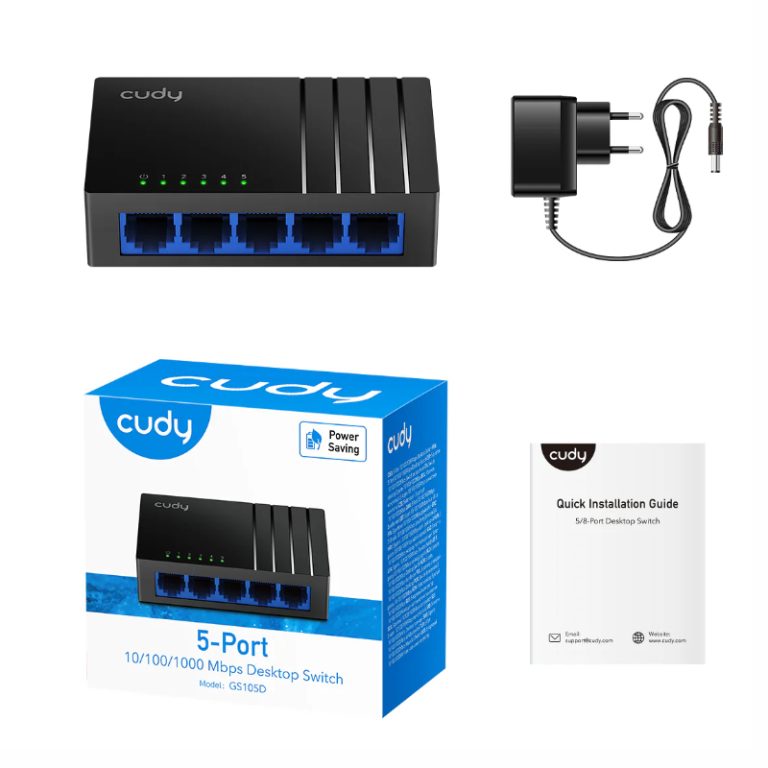 Cudy 5-Port Gigabit Metal Switch