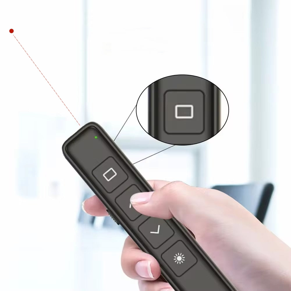 Wireless Laser Presenter Remote Control Laser Pointer Clicker Flip Laser Pen pointer presenter 2.4G USB