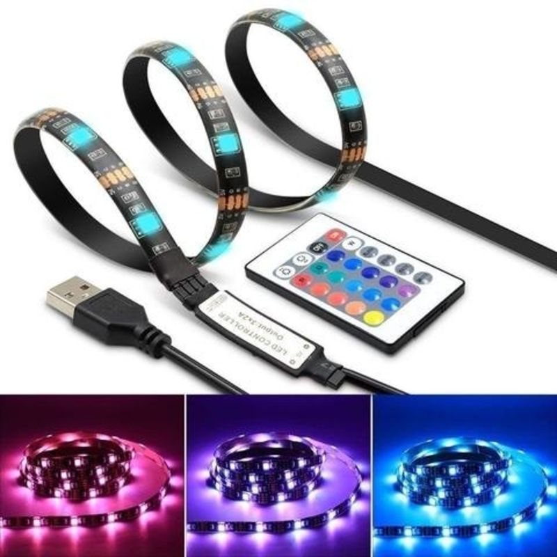 LED TV Strip Light - RGB 2m