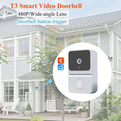 Smart Mini Doorbell Camera Wifi Smart Home Black