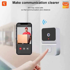 Smart Mini Doorbell Camera Wifi Smart Home Black