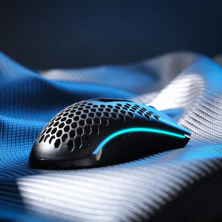 REDRAGON STORM 12400DPI 7 Buttons| Ergonomic Design |P3327 Optical Sensor | Lightweight Body | RGB Backlit gaming Mouse – Black