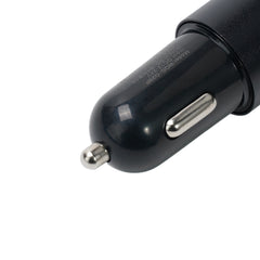 Car Charger Black USB Type-C And USB A