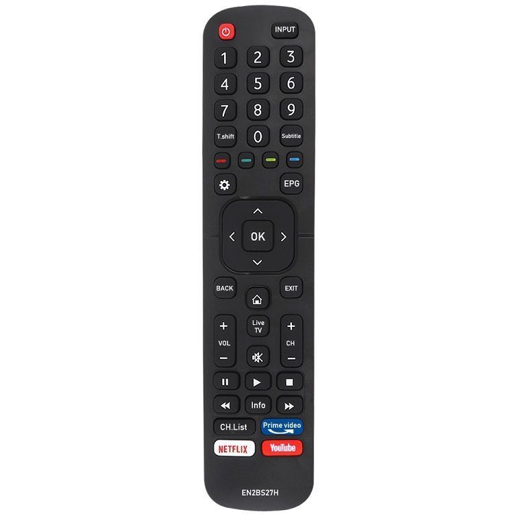 Tech-Fi TV Remote For Hisense EN2BS27H -4K UHD LED TV