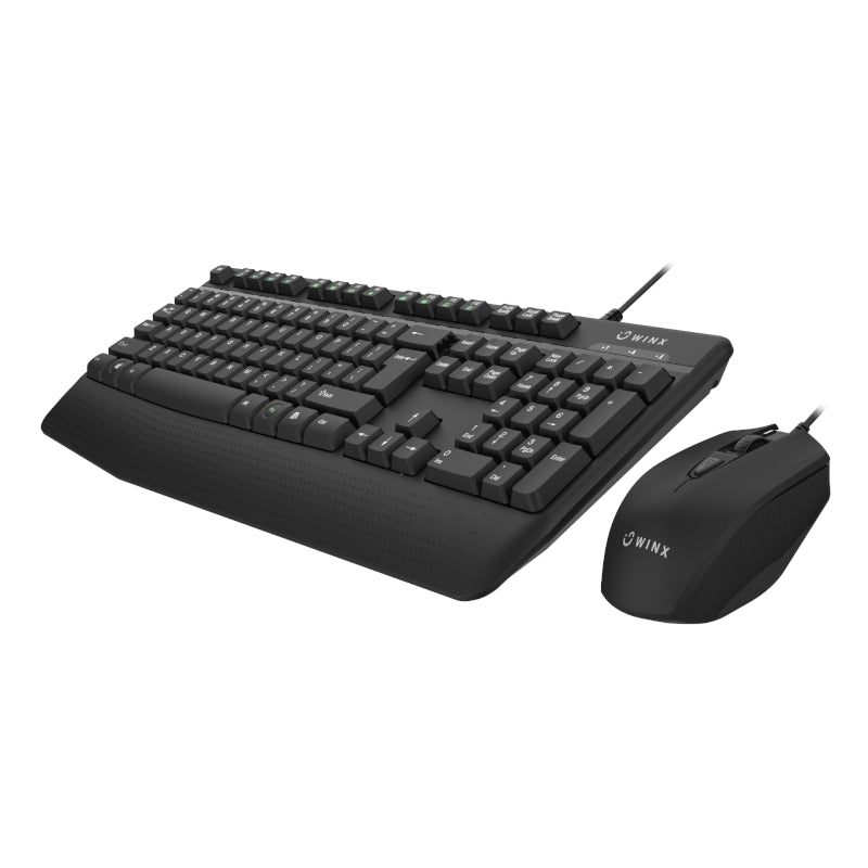 WINX DO Essential Wired Keyboard and Mouse Combo