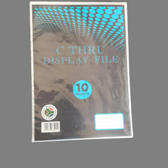 C-thru A4 Display Book (10 Pocket)