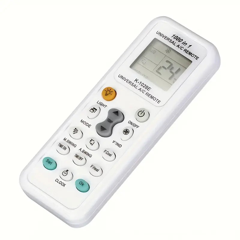 Universal Replacement K-1028E Air Conditioner Remote Control