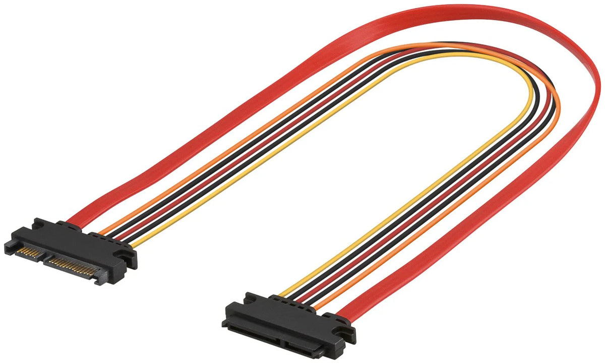 GOOBAY PC SATA Data and Power Extension Cable