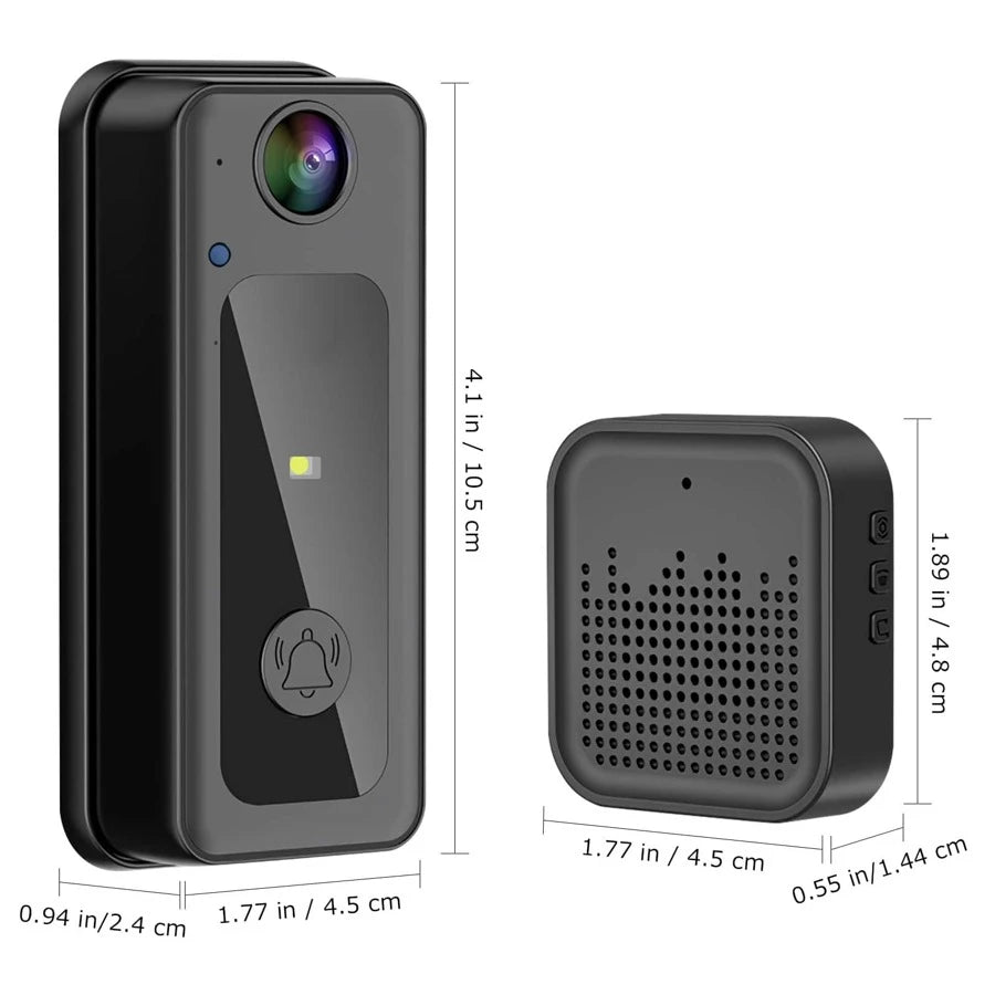 Wireless Video Intercom Smart Doorbell Camera With Two-way Audio