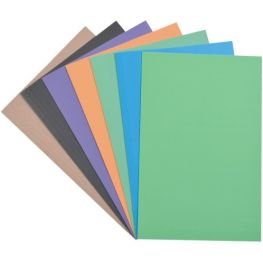 Folders Straight Cut 10's x 10 Assorted