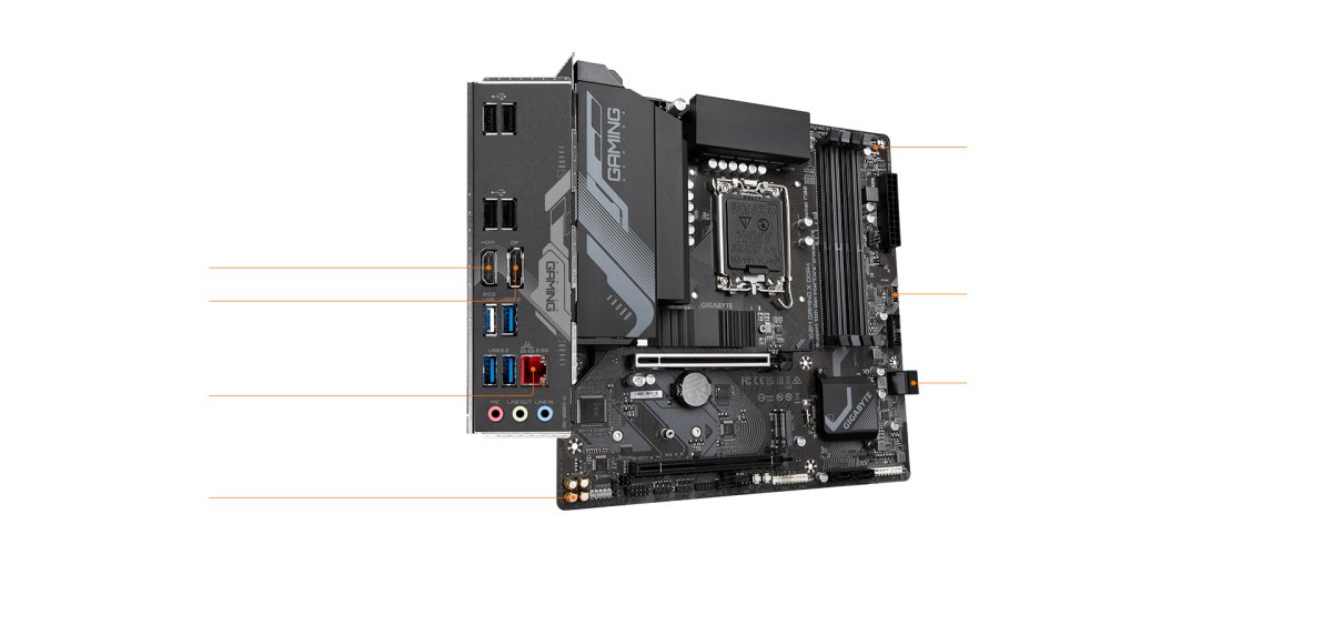 Gigabyte B760M Gaming X Motherboard