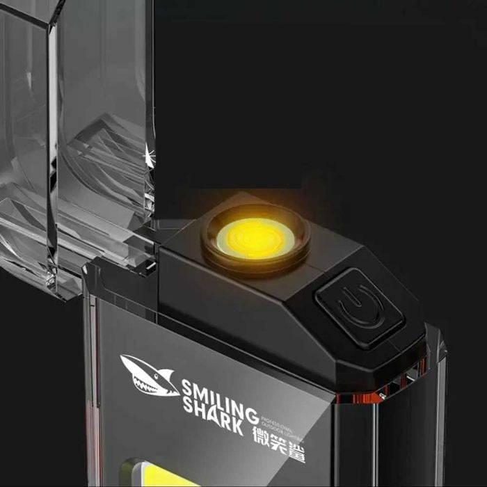 Smiling Shark TIP055 Mini Rechargeable Work Light Arc Electric Lighter COB Floodlight Light