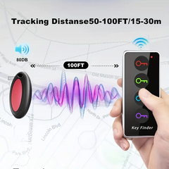 Key Finder 1 Transmitter and 4 Receivers