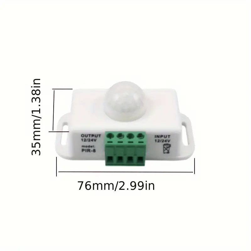 PIR Motion Sensor for Switch White