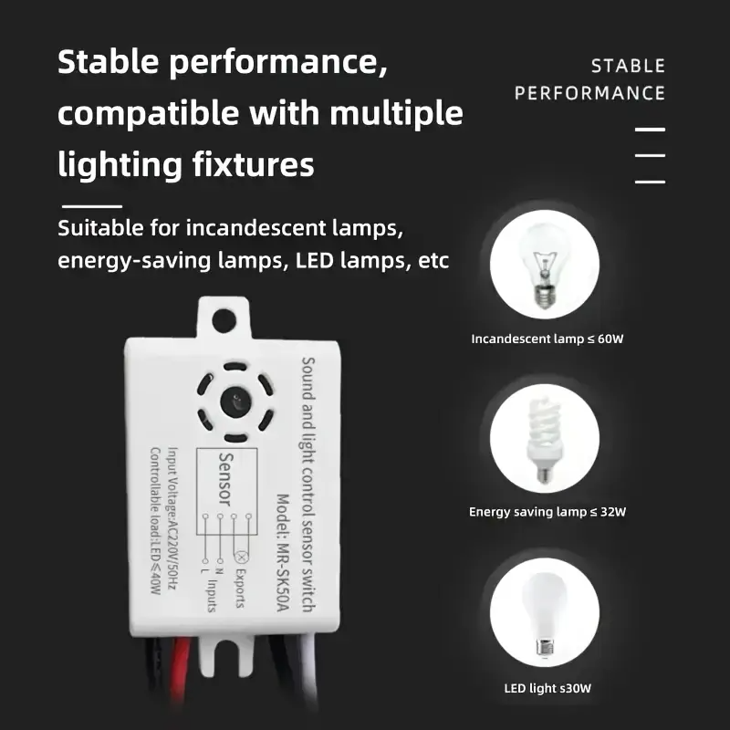 Sound Detection │ Voice Sensor Smart Switch Module