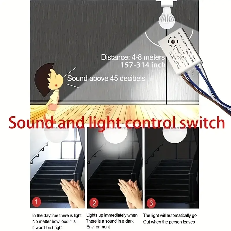 Sound Detection │ Voice Sensor Smart Switch Module