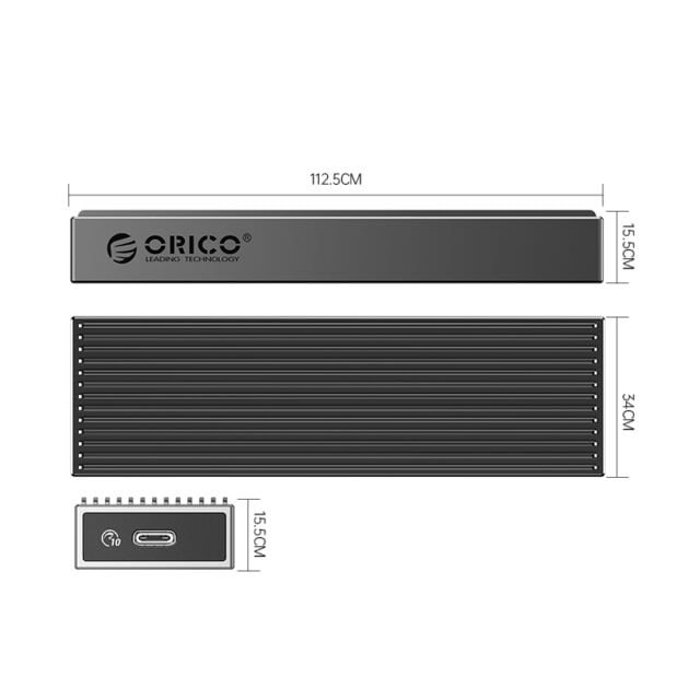 ORICO M.2 NVME SSD Enclosure Type C to Type-C/USB-A