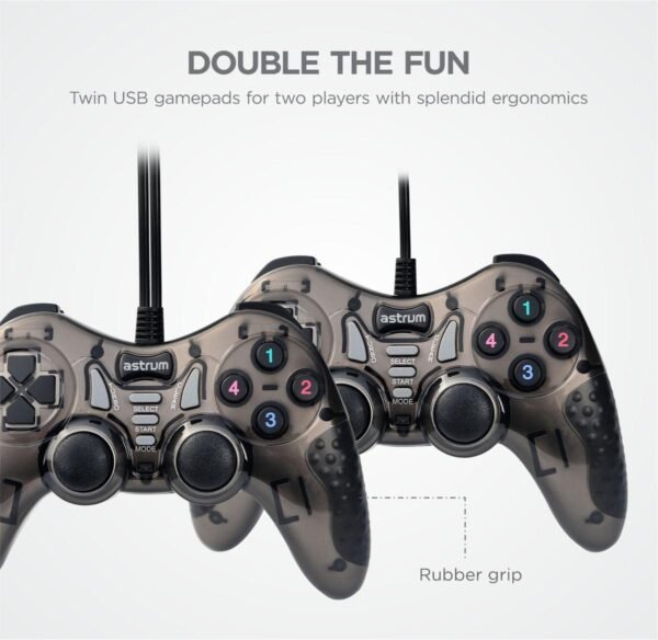 Vibration USB Twin Wired Gamepads for PC GP230