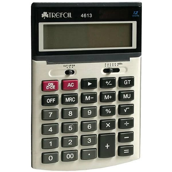 12 Digit Desktop Calculator Large 4613