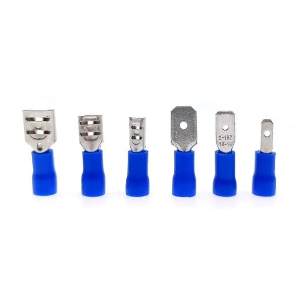 200pc Assorted Insulated Terminal Crimp Connector Kit