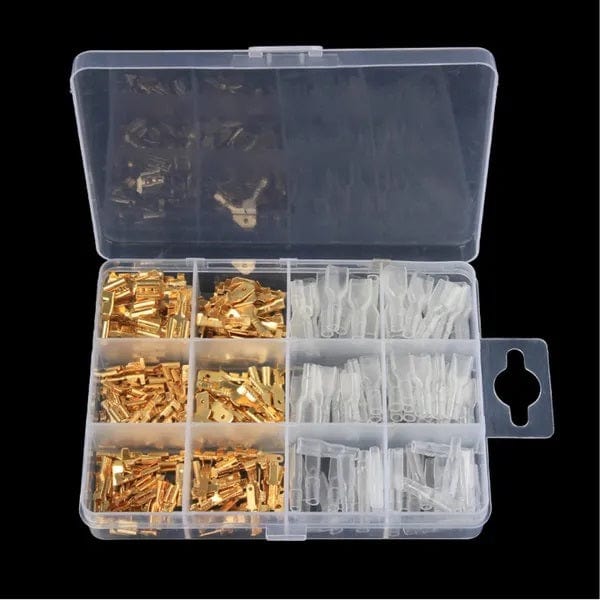 270pc Terminal Wire Crimp Connectors Male/Female Assortment Kit