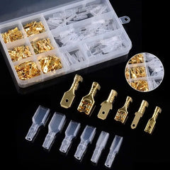 270pc Terminal Wire Crimp Connectors Male/Female Assortment Kit