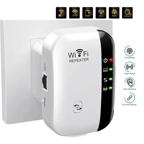 300Mbps Wireless Wi-Fi Repeater