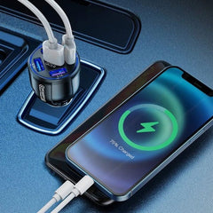 5 Port USB Car Fast Charger