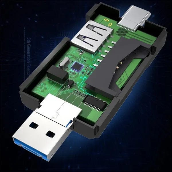 6 in 1 USB/ OTG Card Reader