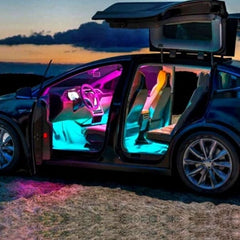 7 Color LED Car Light