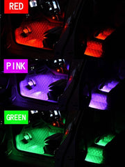 7 Color LED Car Light