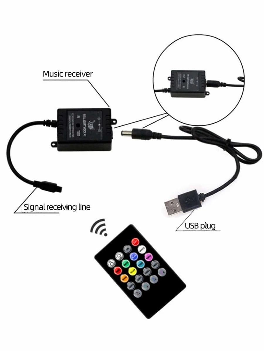 7 Color LED Car Light #1 Best 7-Color LED Car Light – Geekware Tech